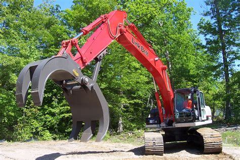 excavator grapple attachment